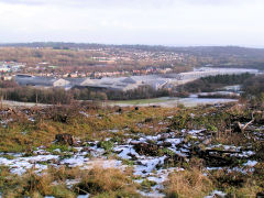 Alcan works, Rogerstone, December 2009